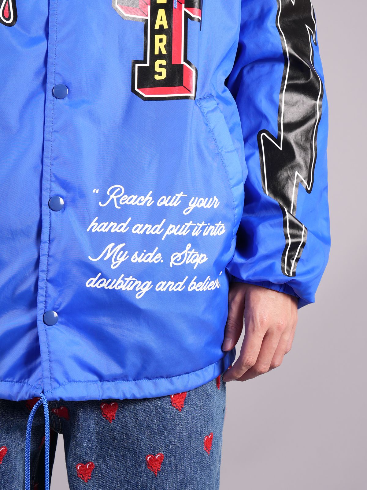 SAINT M×××××× - ラスト1点 / SM-A22-0000-055 / DT_COACH JKT /H