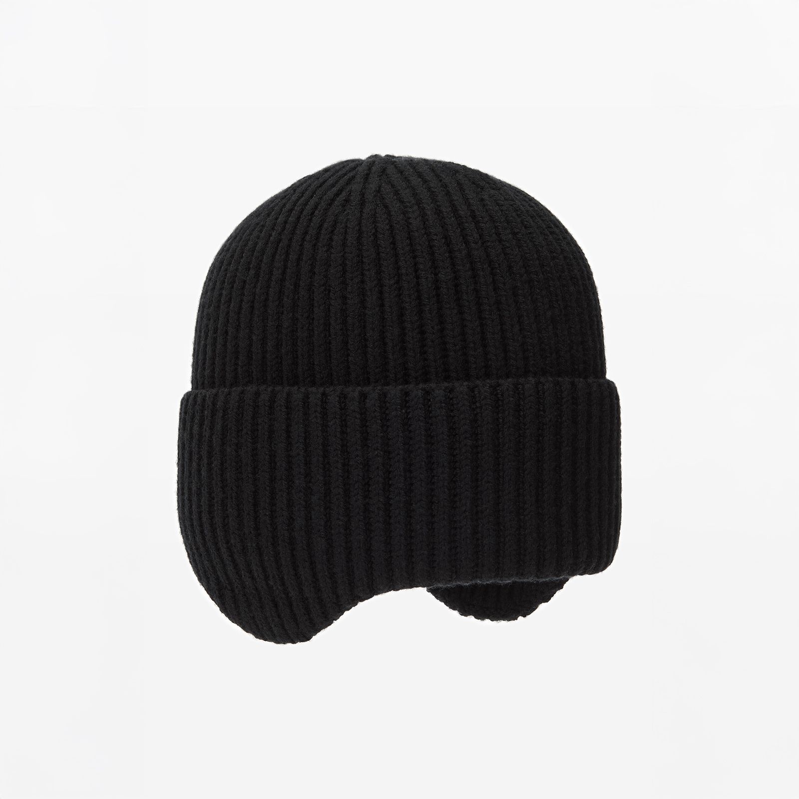 alexander wang - 【ラスト1点】RIBBED EARMUFF BEANIE / ビーニー