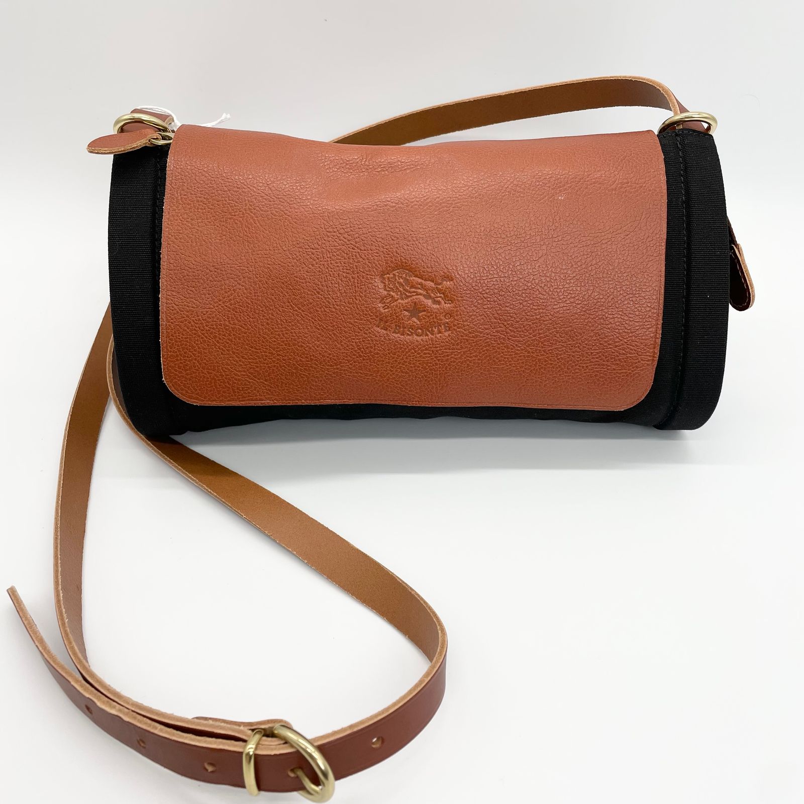 IL BISONTE - キャンバス×レザーショルダーバッグ | HALLOW's web store