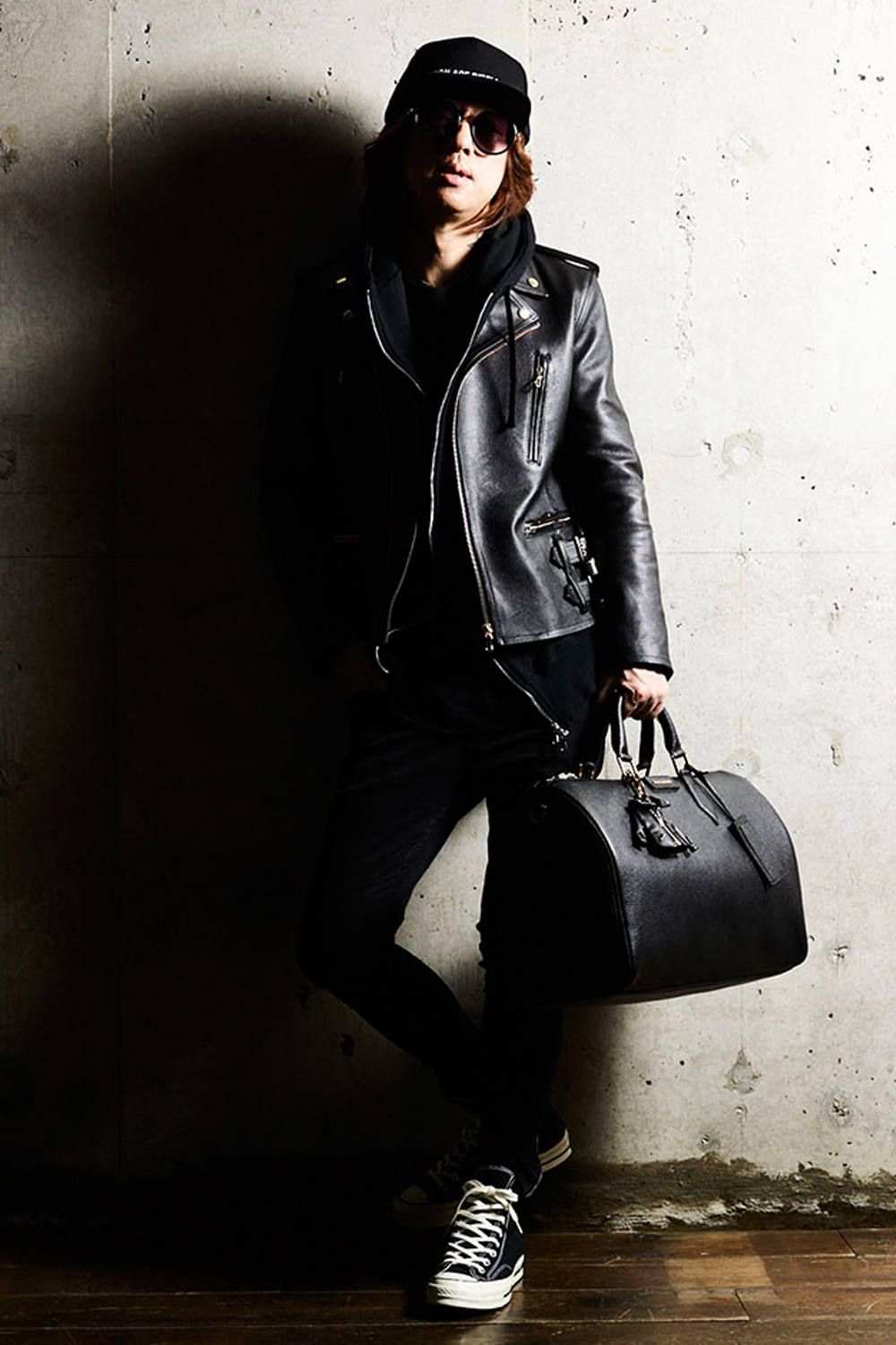 Moon age Devilment - レザーライダースキーホルダー | laid-back