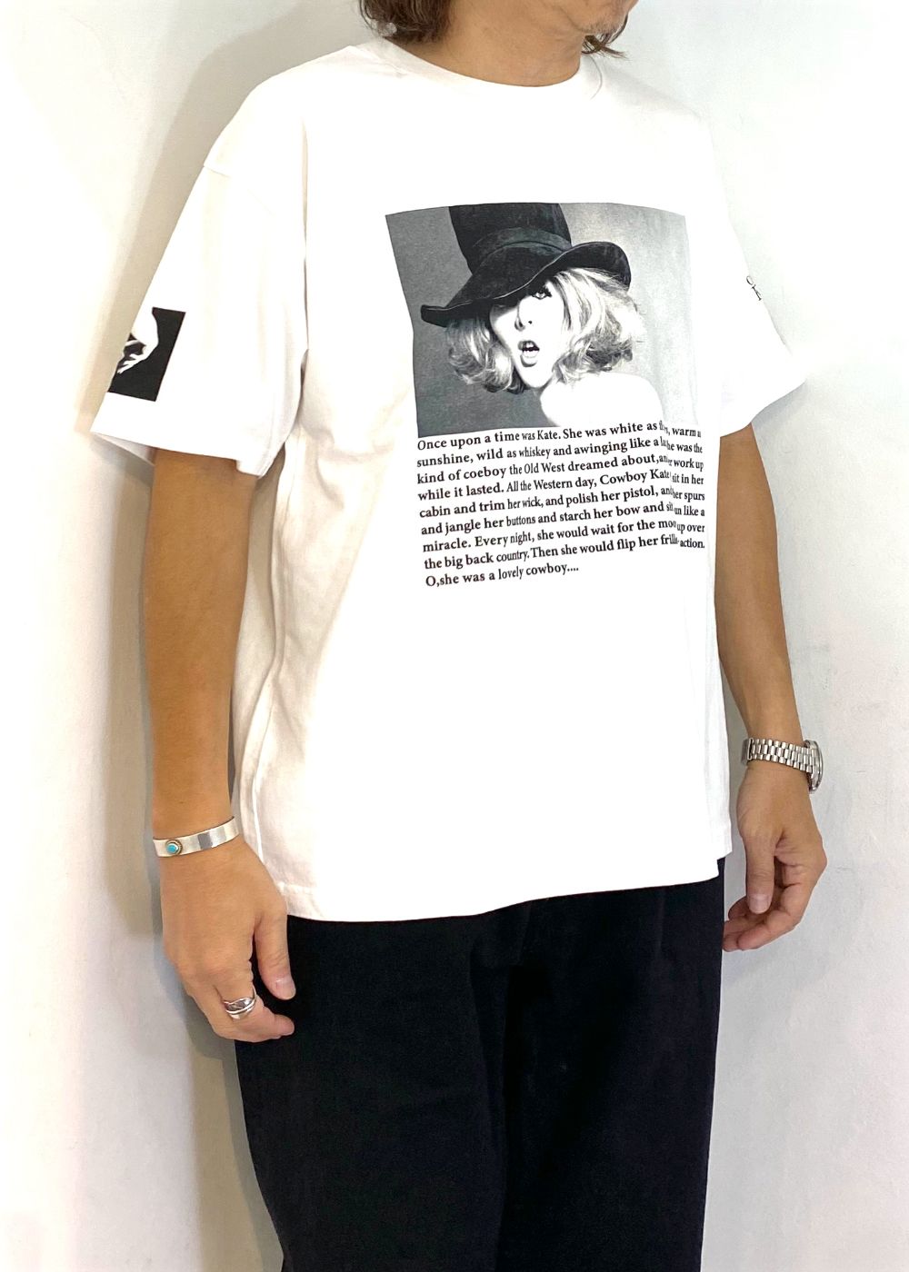 MINEDENIM - Sam Haskins × Stie-lo T-SH (WHITE) / ×スティーロ×サム