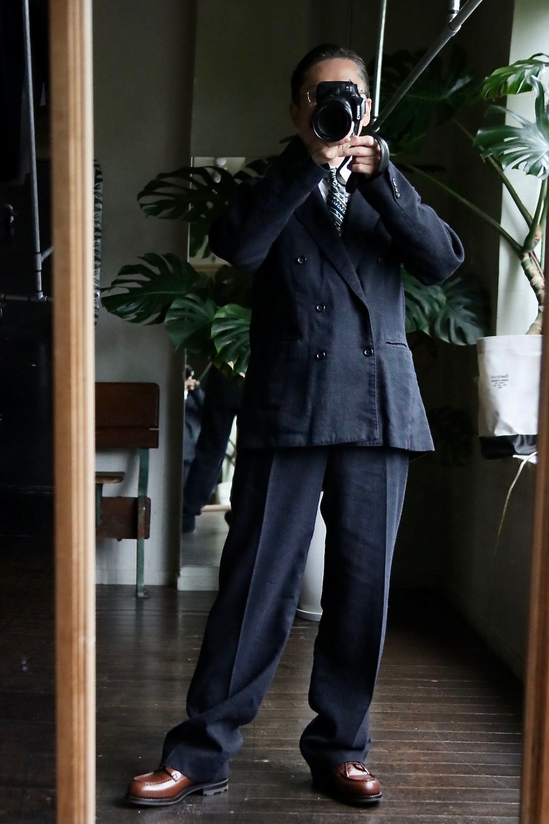 A.PRESSE - アプレッセ22FW Double Breasted Jacket(22AAP-01-06M)NAVY