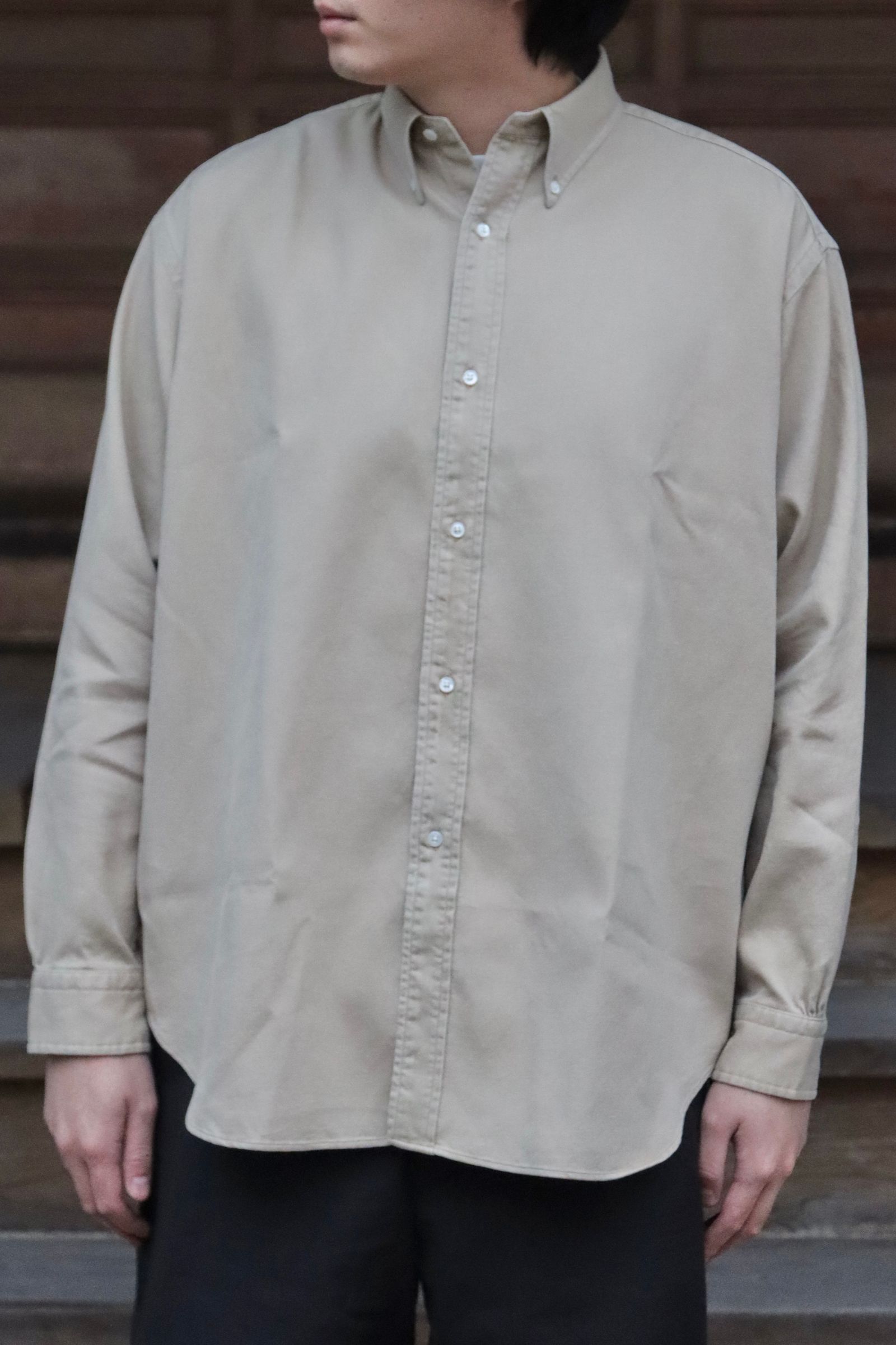 A.PRESSE BD Shirt(22SAP-02-02H)BEIGE style | 2201 | MARK