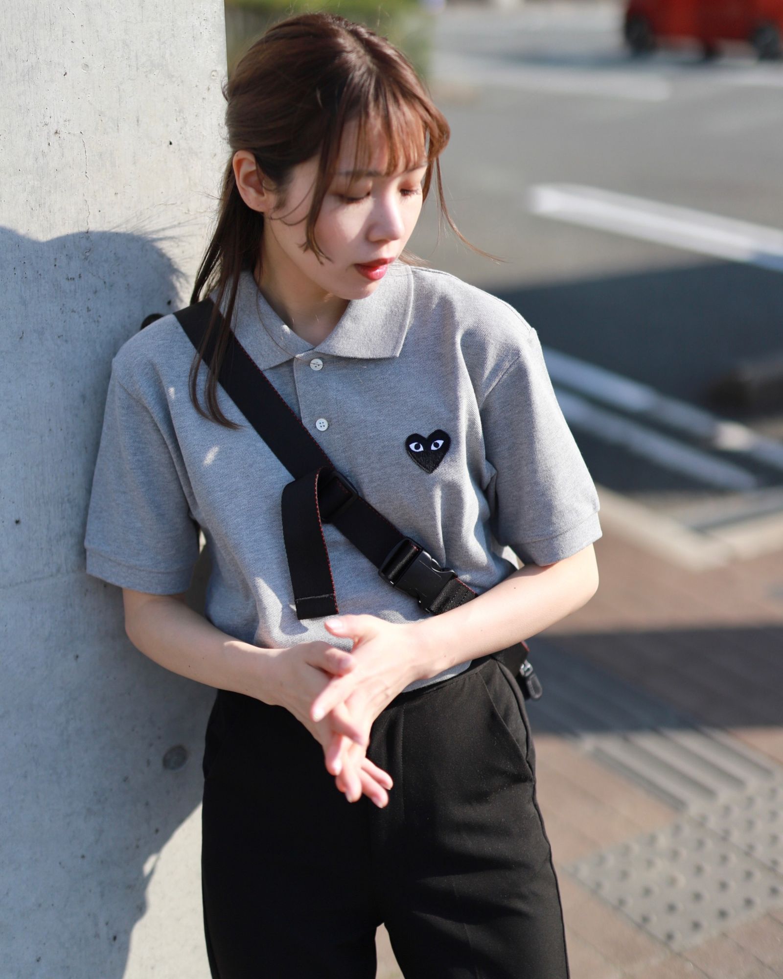 PLAY COMME des GARCONS POLOシャツstyle.2023.4.12 | 3216 | MARK