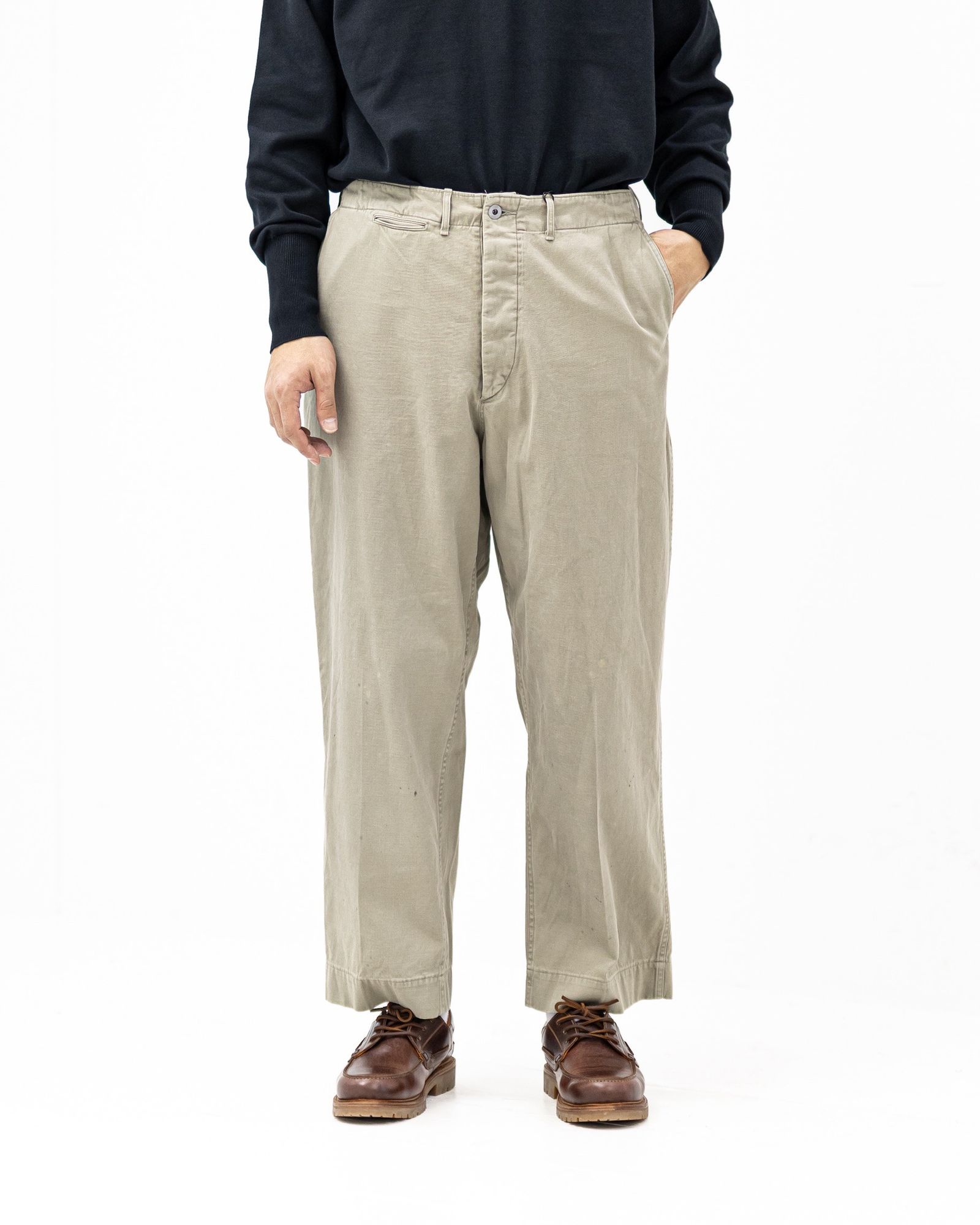 A.PRESSE - アプレッセ 2026 STYLE1 Vintage Chino Trousers(26SAP-04