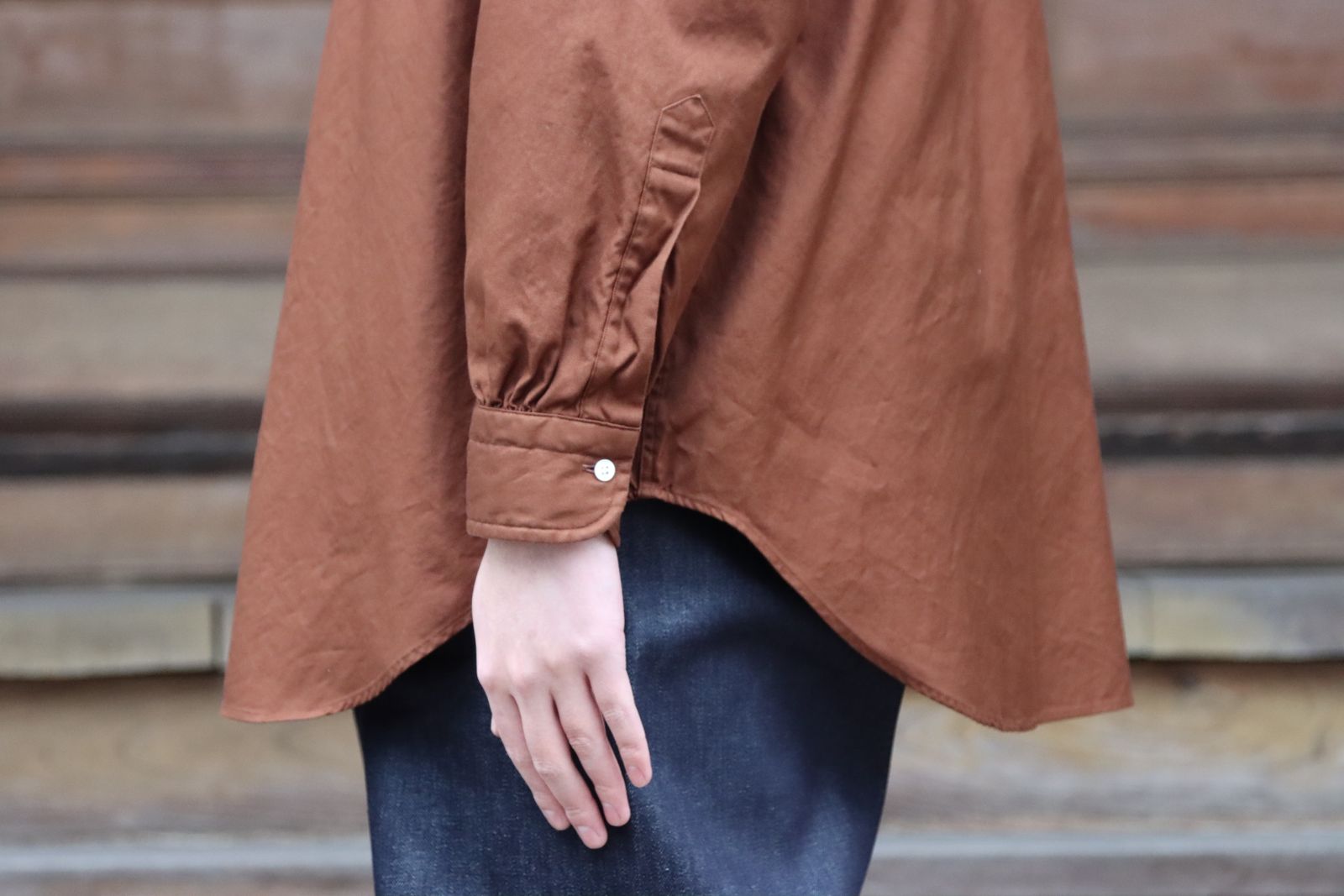 A.PRESSE BD Oxford Shirt(22SAP-02-05H)BROWN style | 2202 | MARK