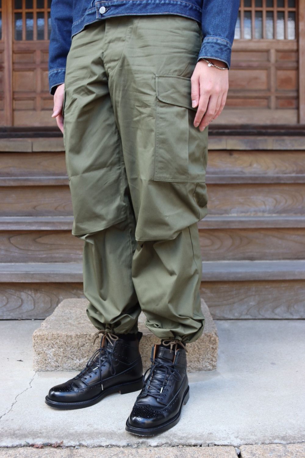 CIOTA スビンコットンウェザージャングルファティーグパンツ(PTLM-104M