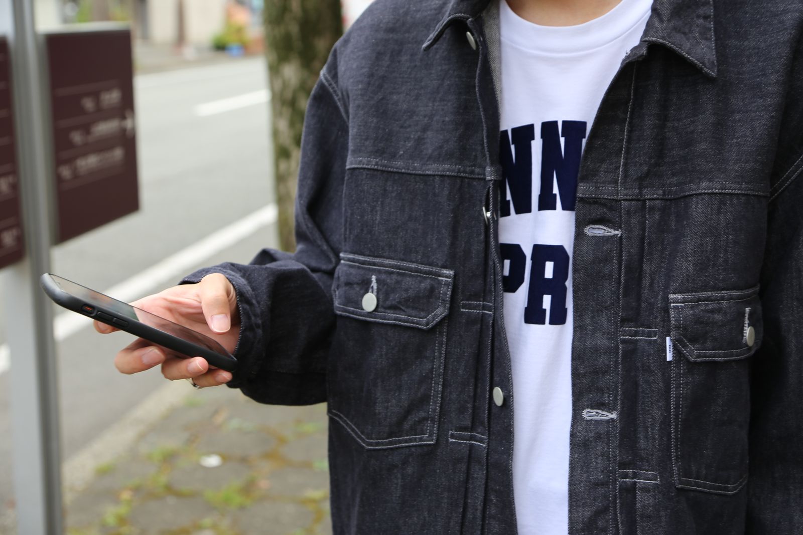 Graphpaper Colorfast Denim Blouson