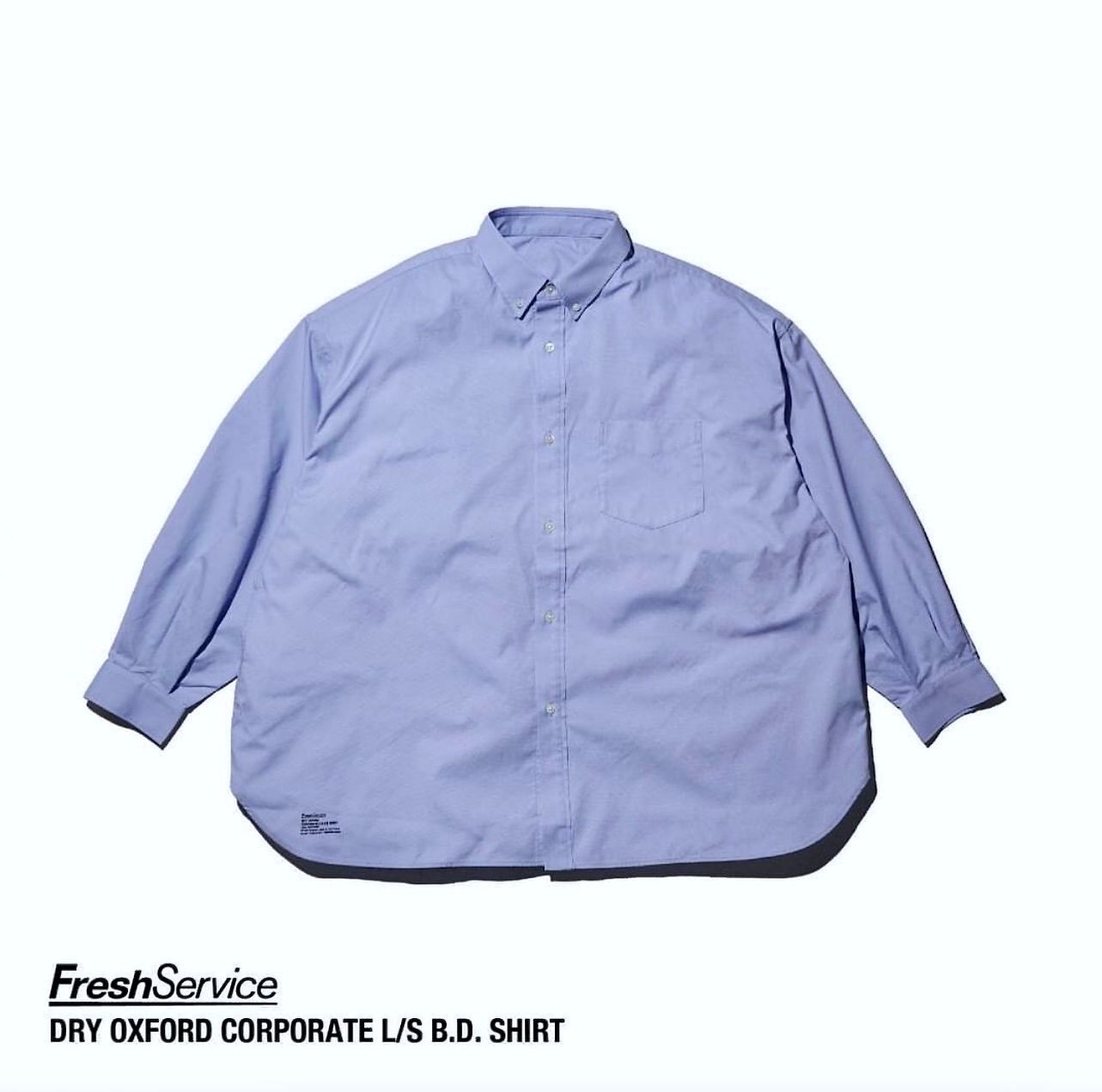 FreshService - フレッシュサービス DRY OXFORD CORPORATE L/S B.D.