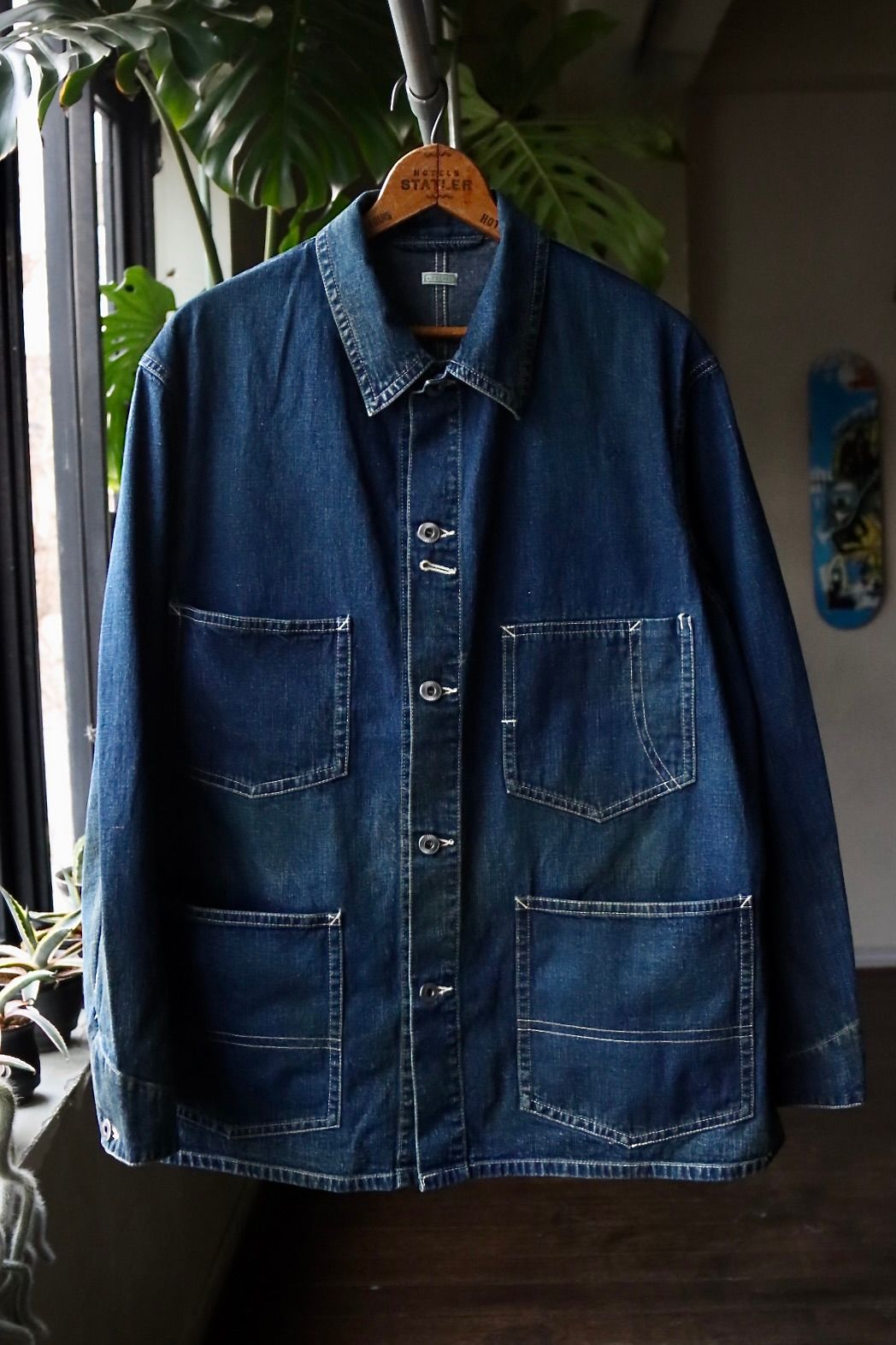 A.PRESSE - アプレッセ23SSデニムカバーオール Denim Coverall Jacket