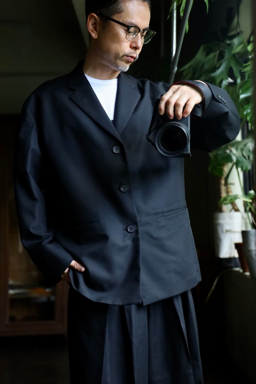 COMME des GARCONS HOMME ウールサージ3Bジャケットスタイル | 5129 | MARK