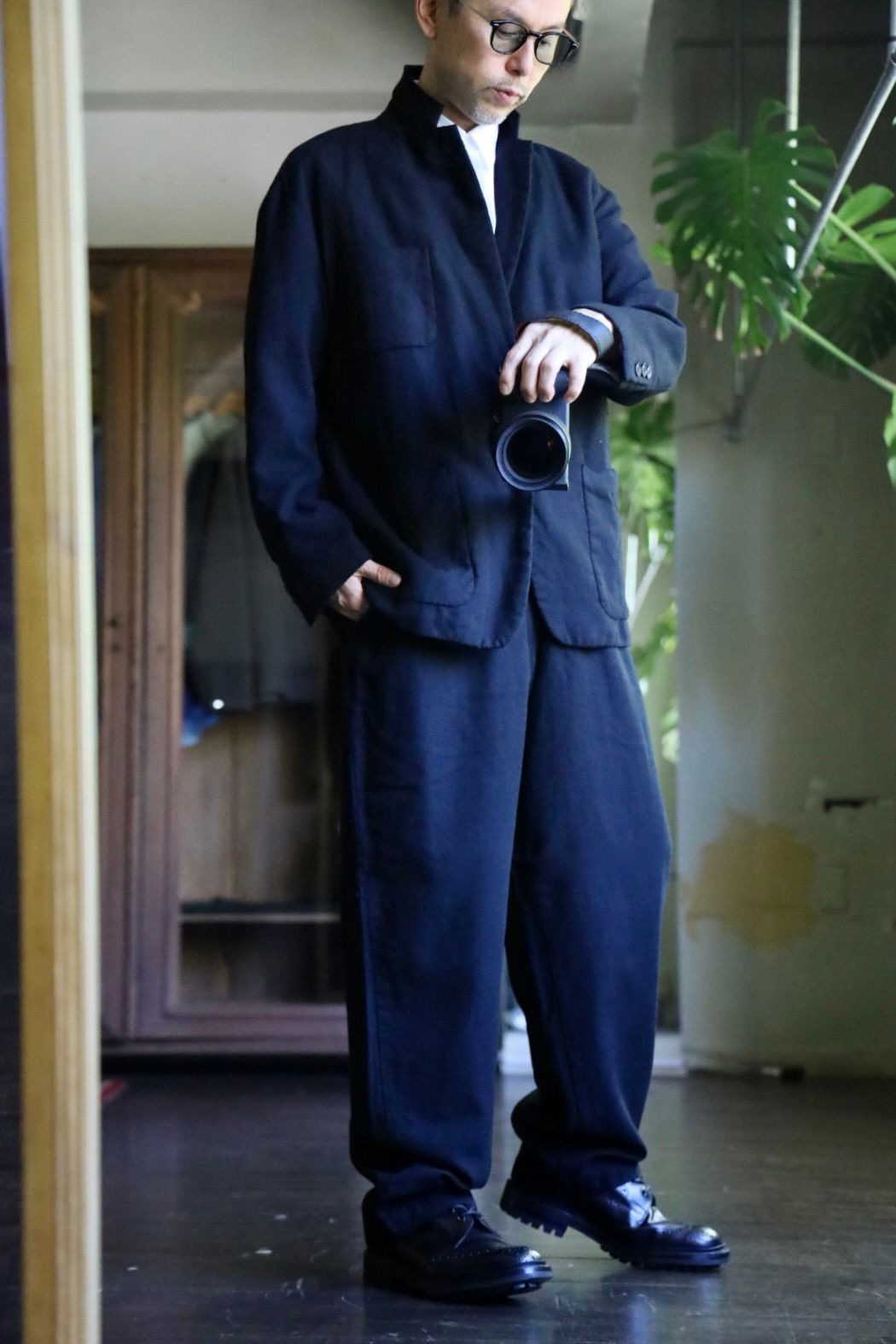 COMME des GARCONS HOMME - コムデギャルソンオム24AW ウール縮絨