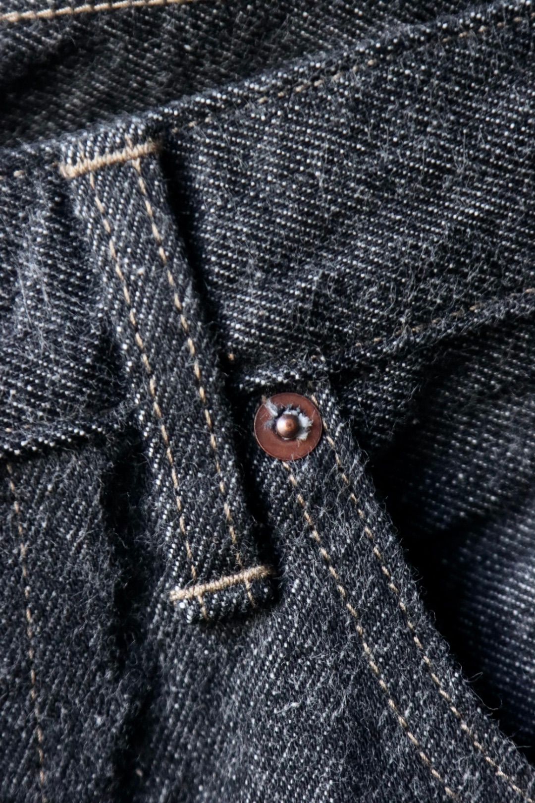 A.PRESSE - アプレッセ23AW Black Washed Denim Pants(23AAP-04-11H