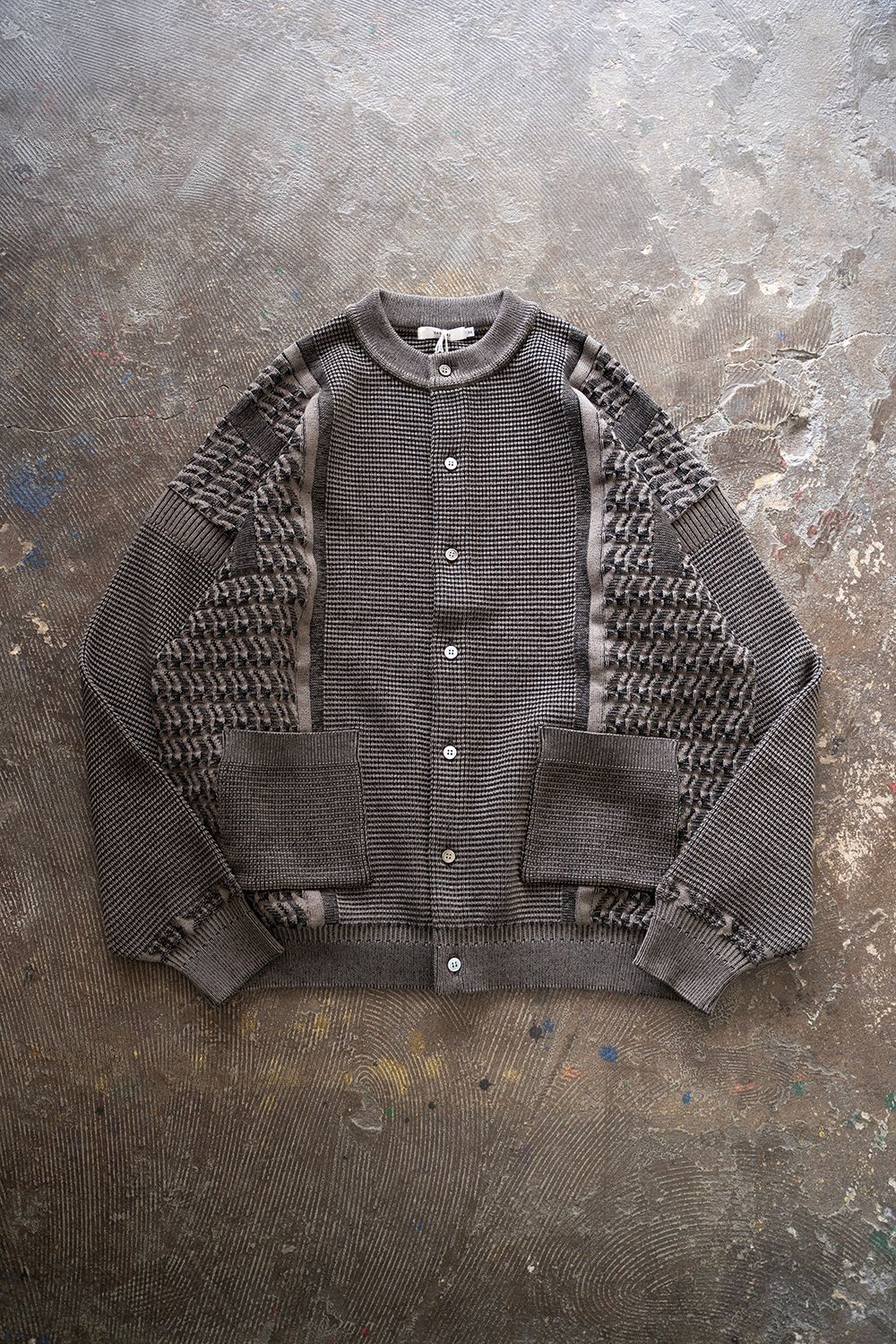 YASHIKI - 【ラスト1点】【24AW】Tasogare Cardigan(CHARCOAL) | Salty