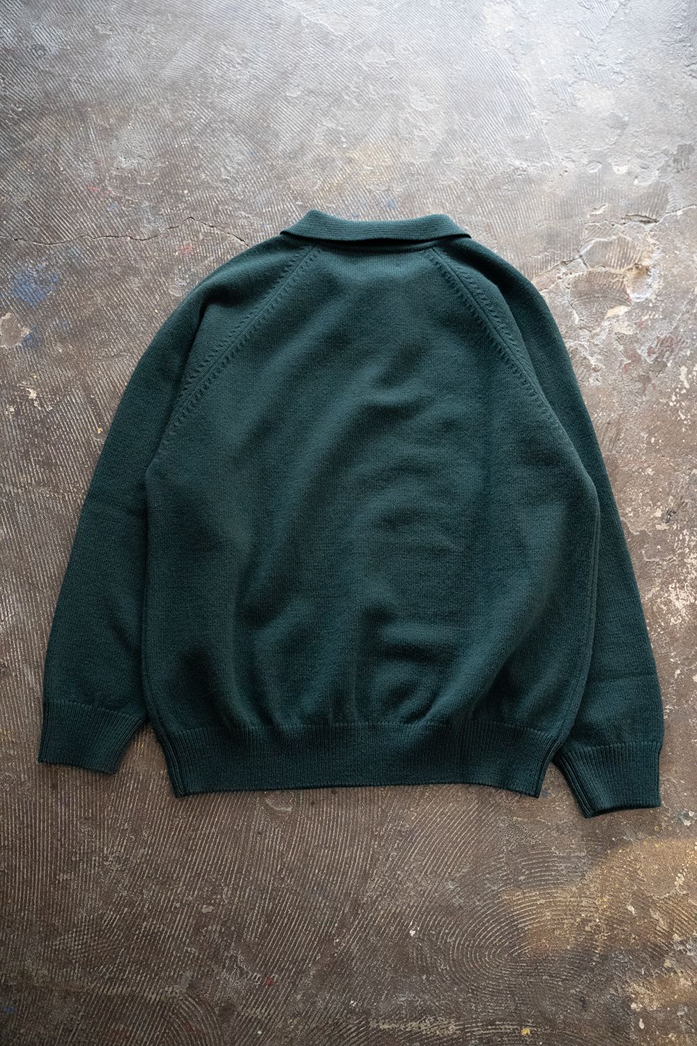 STILL BY HAND - 【ラスト1点】7Gスキッパーポロニット(CAMEL) | Salty