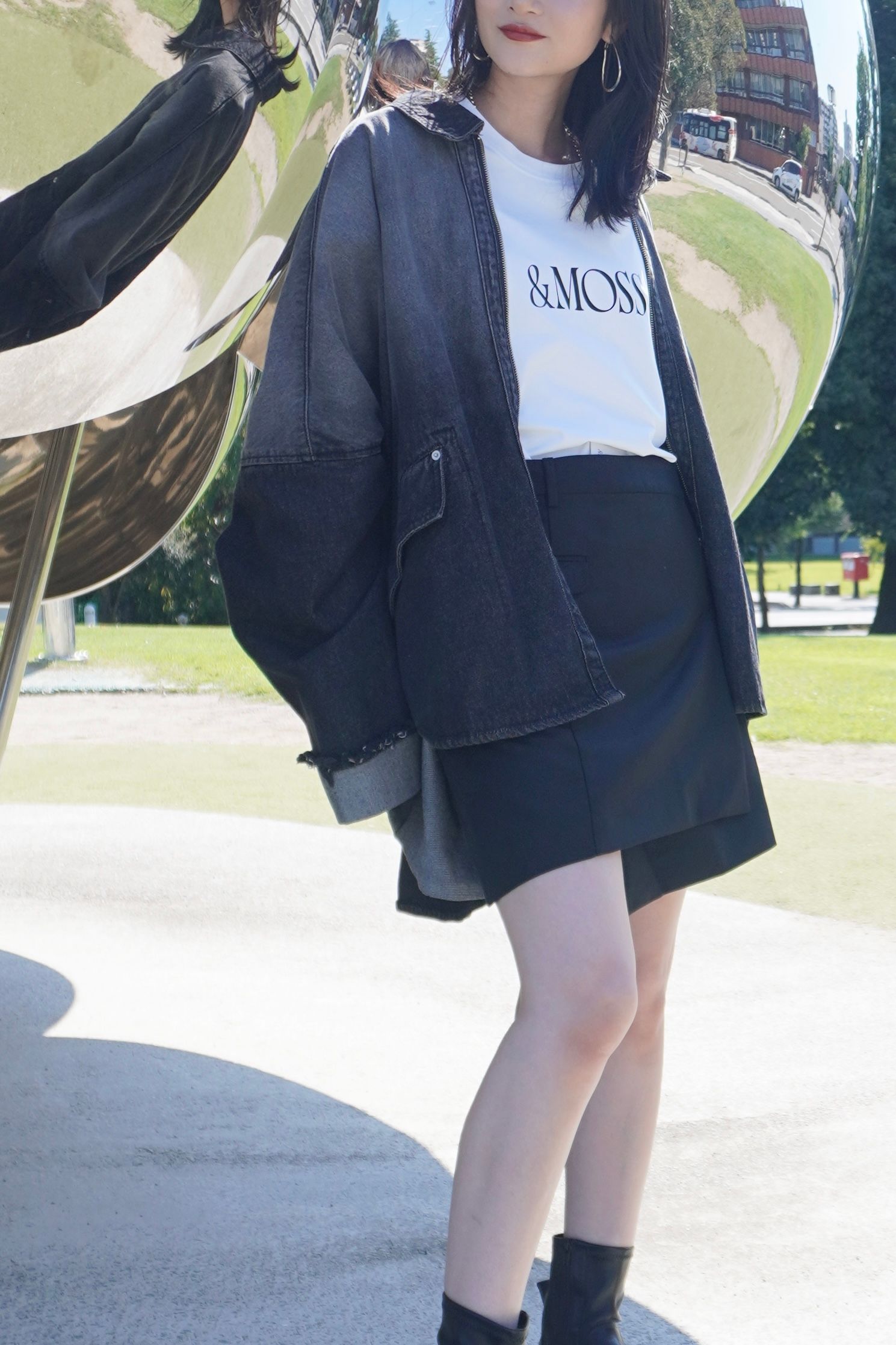 Knuth Marf - denim over shirt jacket (unisex) / デニムオーバー