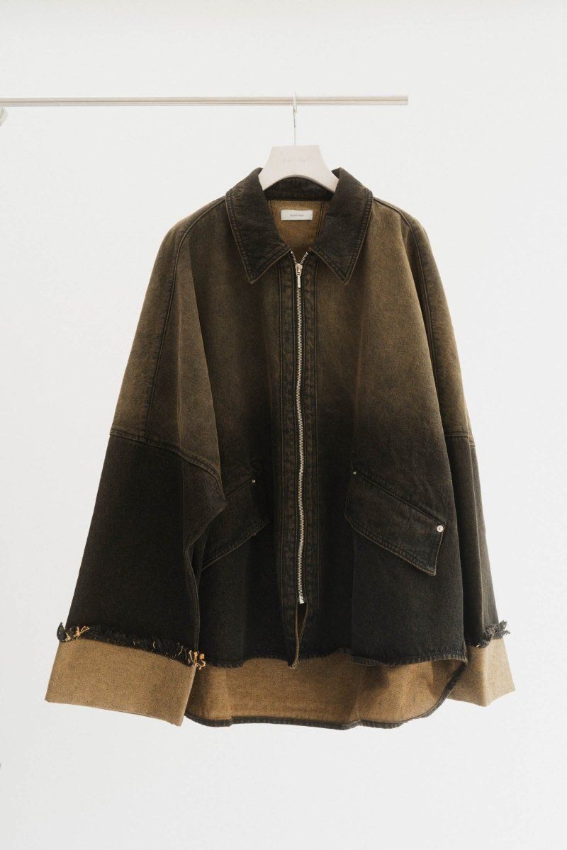 Knuth Marf - denim over shirt jacket (unisex) / デニムオーバー