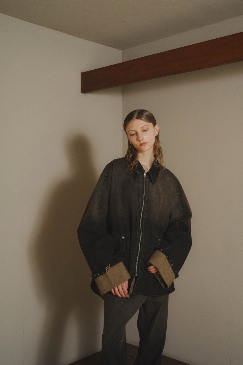 Knuth Marf - denim over shirt jacket (unisex) / デニムオーバー