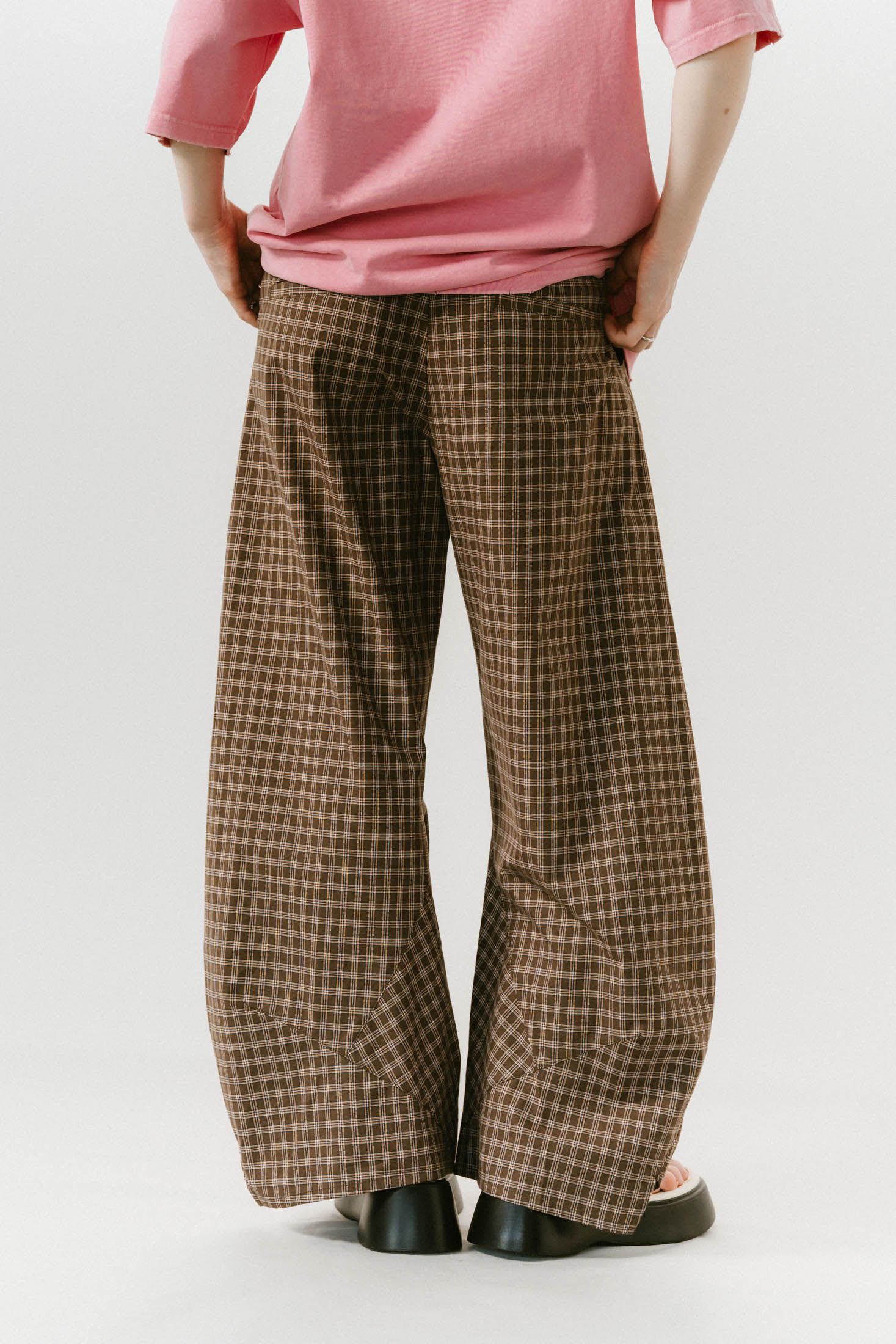 Knuth Marf - slit deformed pants(unisex) / スリット ディフォームド