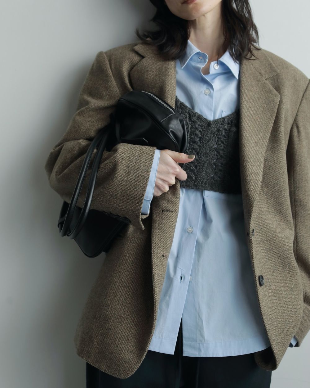 ànuke - Herringbone Wool Jacket / ヘリンボーン ウールジャケット