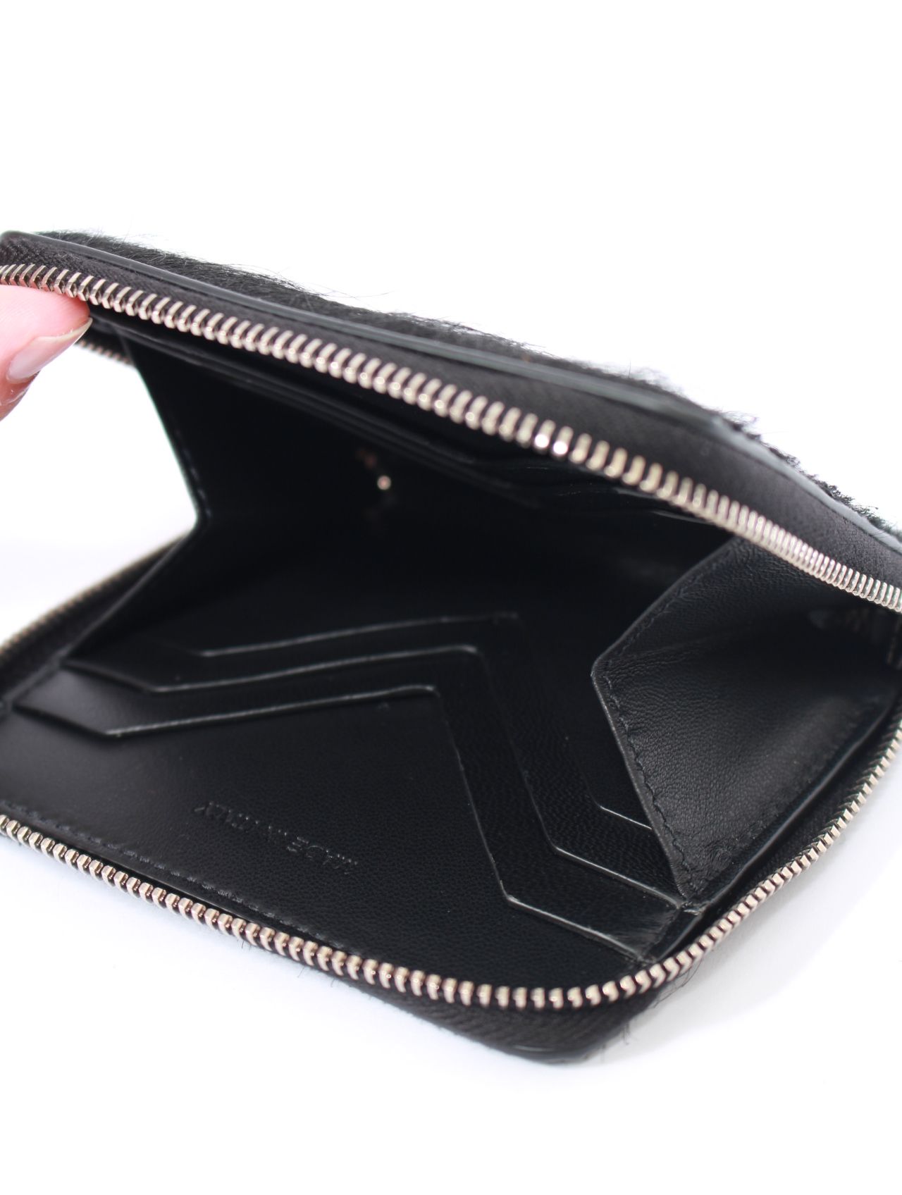 RICK OWENS - 【25AW】ジップ ウォレット サイフ / ZIPPED WALLET