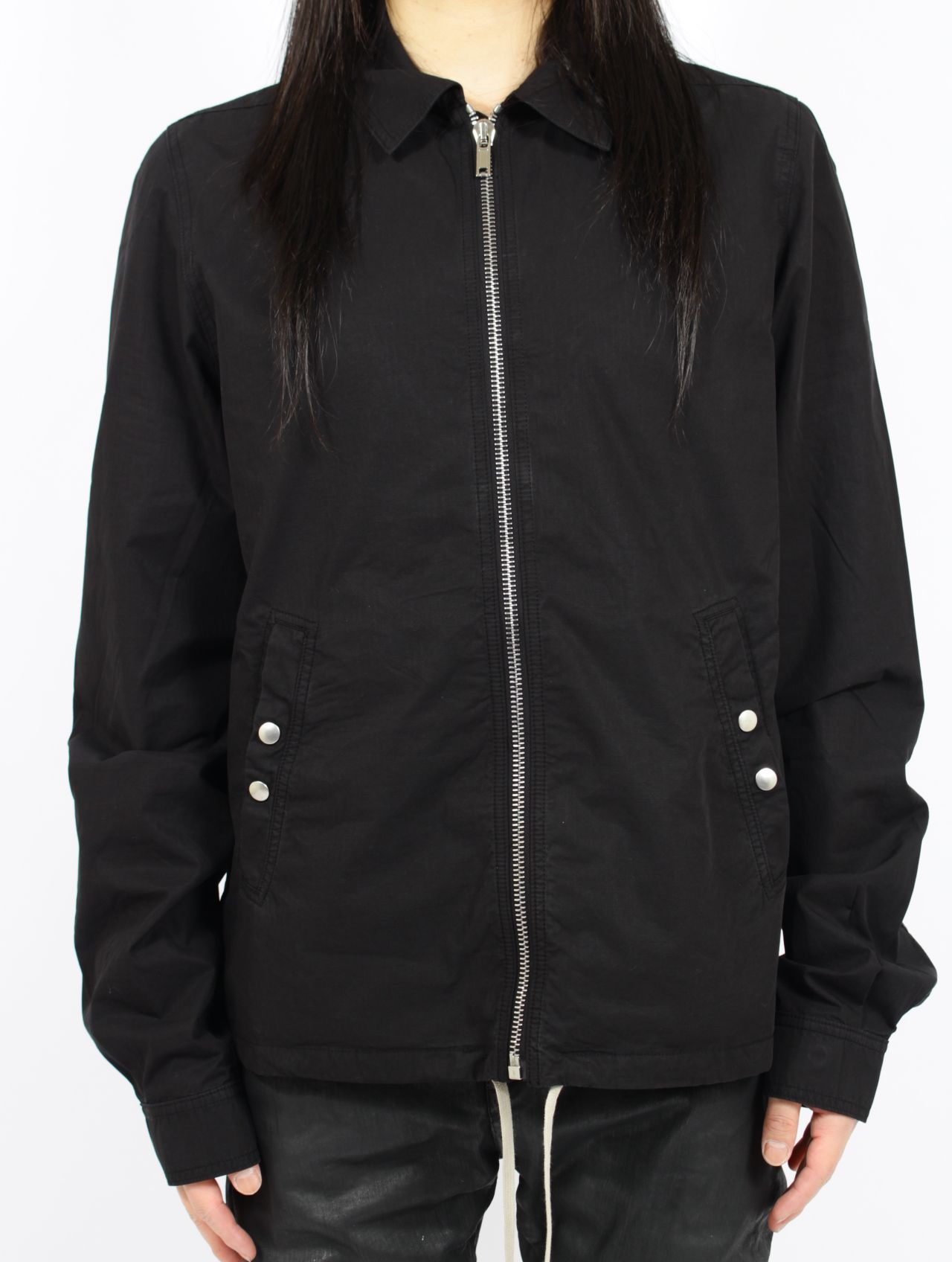 RICK OWENS DRKSHDW - 【26SS】ジップフロント ジャケット / ZIPFRONT