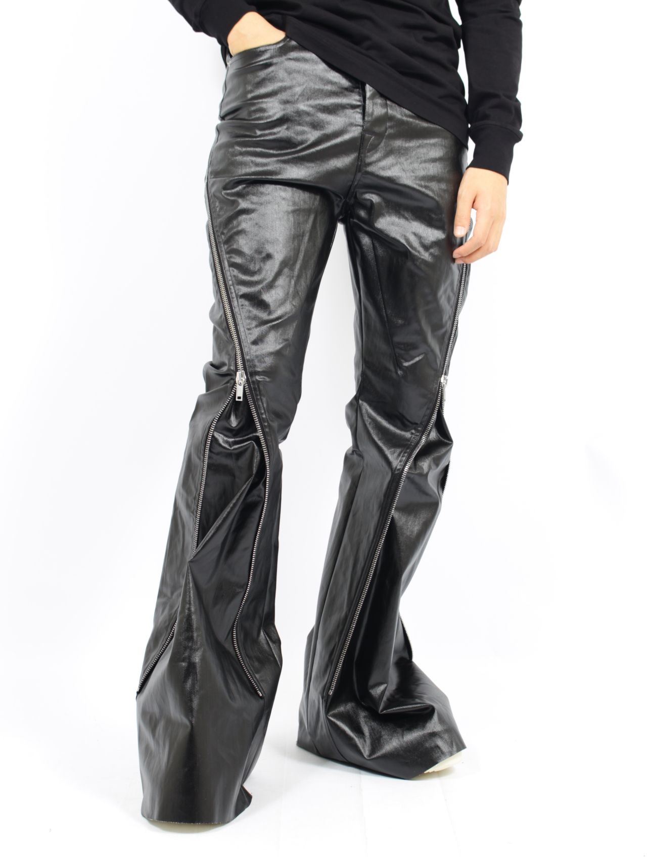 RICK OWENS - 【25SS】ボラン バナナ コーティング デニム パンツ