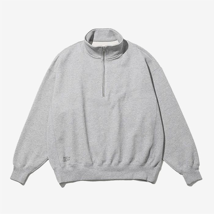 FreshService - HEAVY OZ HALF ZIP PULLOVER / H.GRAY | Stripe Online