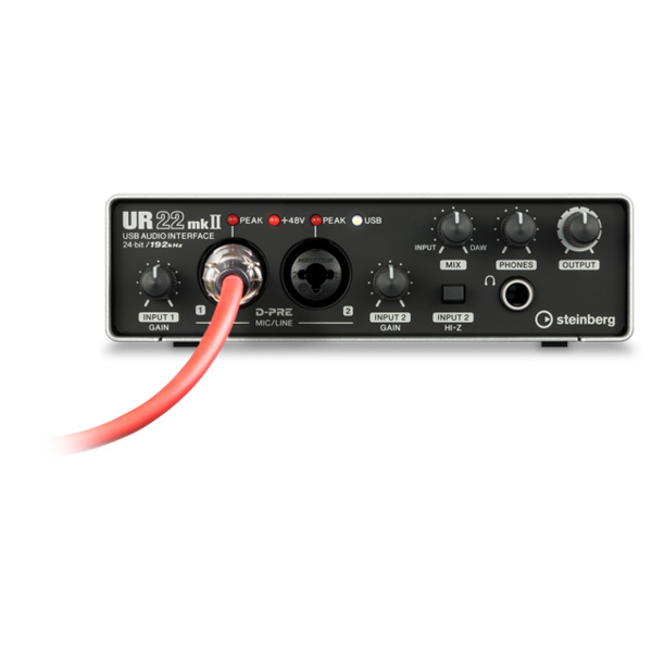 Steinberg UR22mkII (マイクプリアンプ「D-PRE」搭載 USBオーディオ