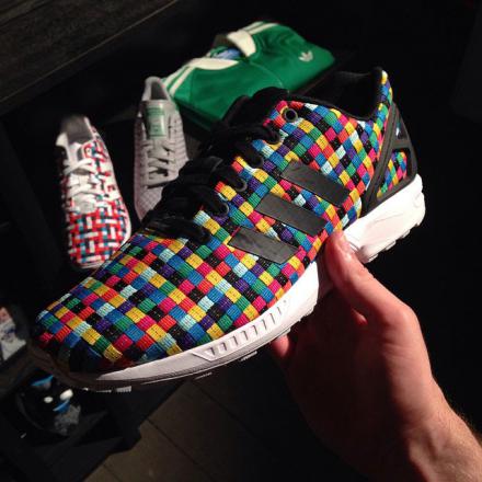 アディダス ZX フラックス ブラック/ホワイト (M19840) - スニーカー