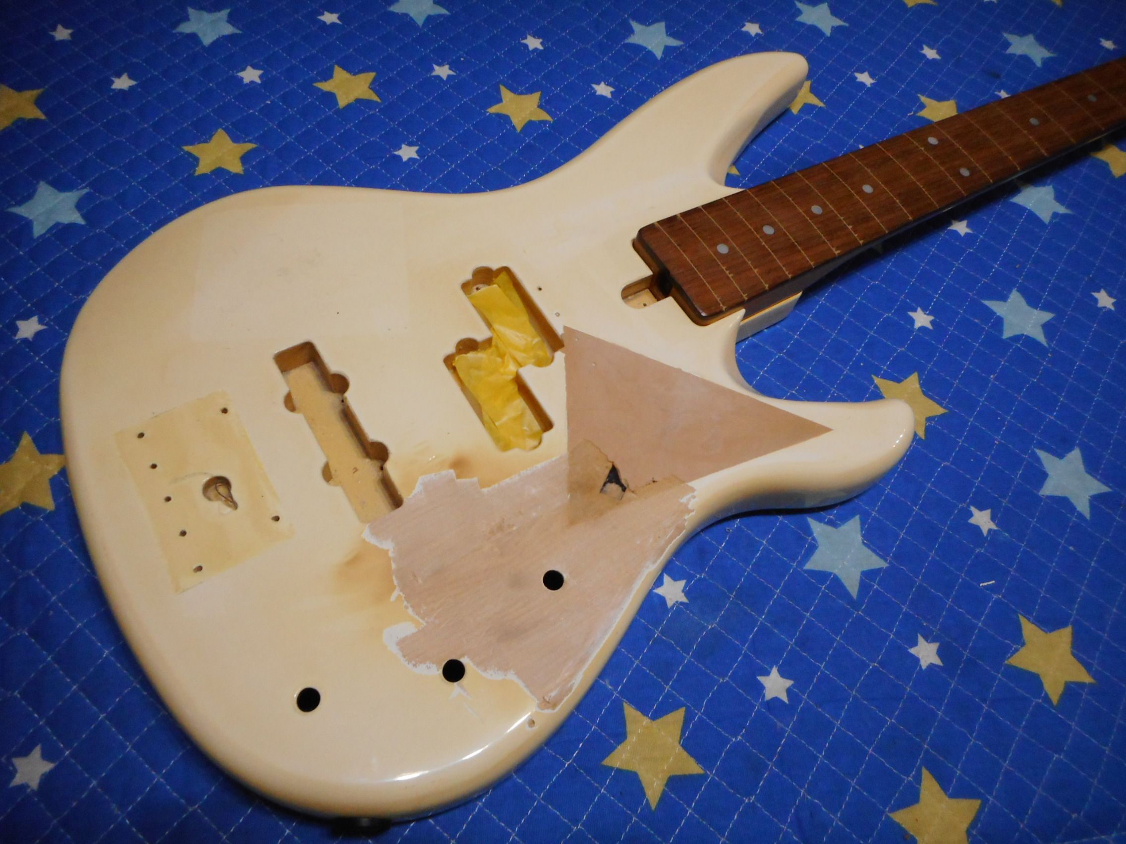 ◇YAMAHA RBX500Rフレットレス・ベース加工 | 青春のギターリペア