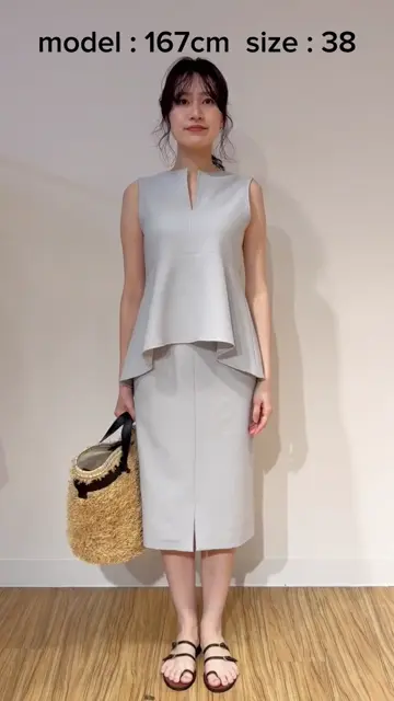 ストレッチブッチャースカート | Whim Gazette(ウィム ガゼット