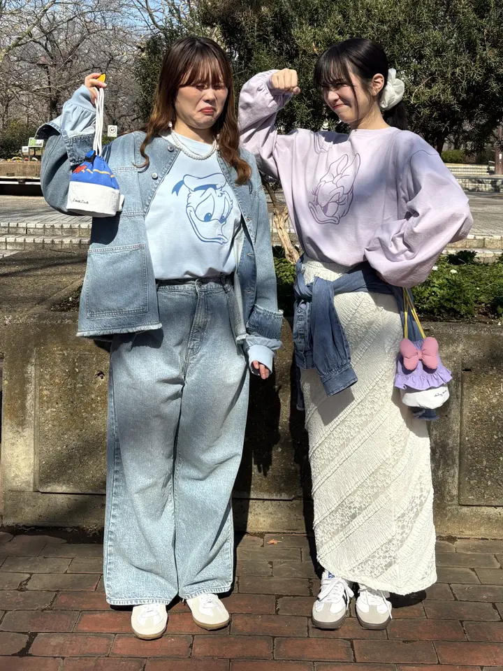 Disney/アソートプリントロンTEE/earth music&ecology（アース