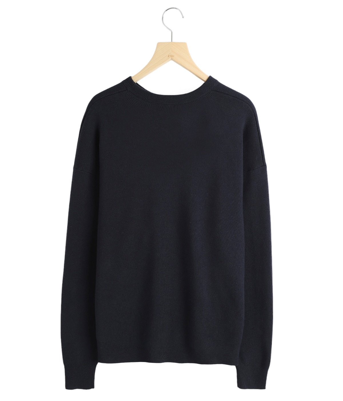 コットンカシミヤ クルーネックプルオーバー | CABaN(キャバン