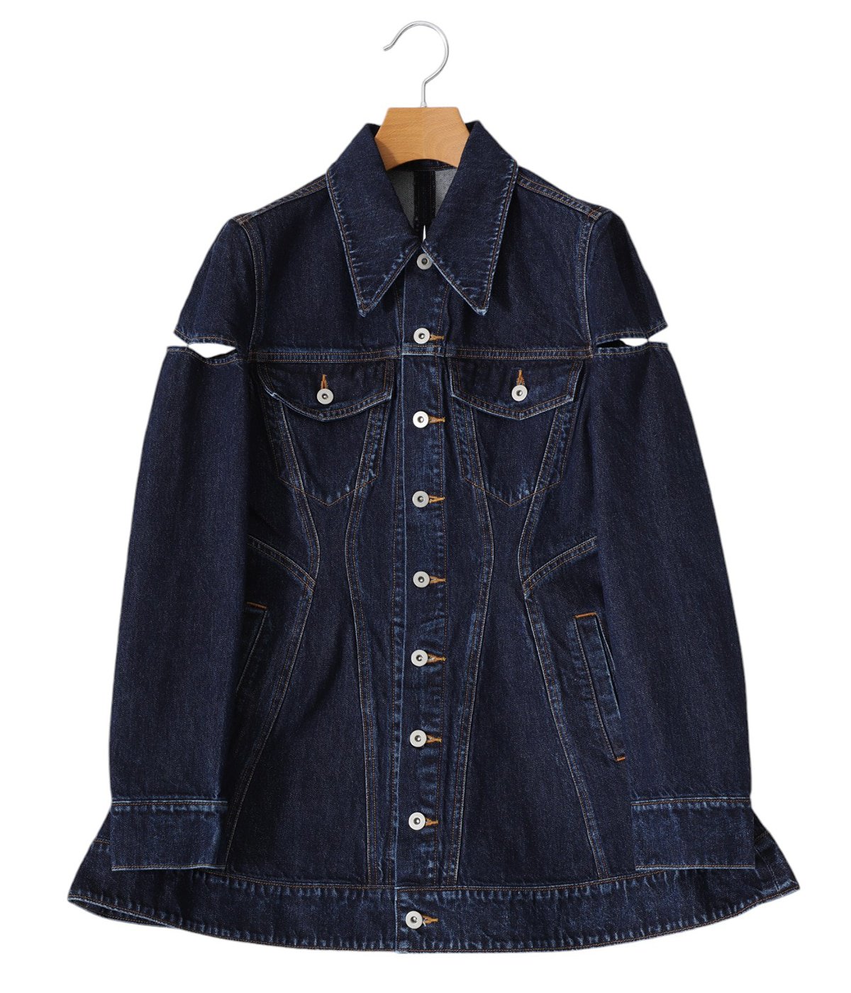 レディース】DENIM SLIT JACKET | FETICO(フェティコ) / アウター