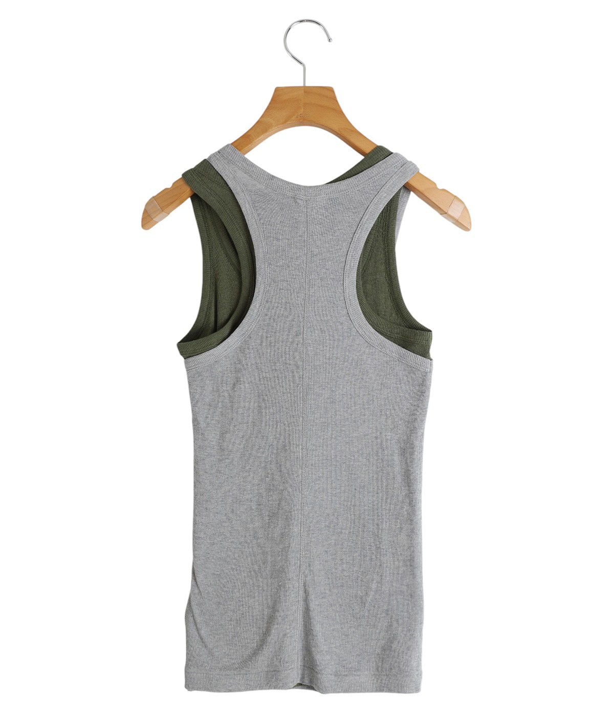 レディース】Natural Mix Rib Layered T/T | INSCRIRE(アンスクリア