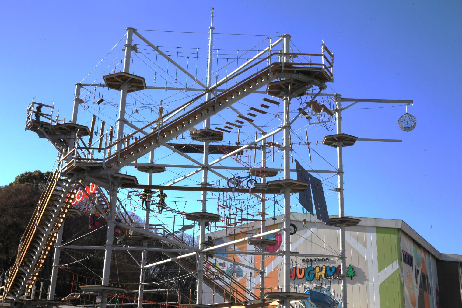 割引チケット・クーポンあり】屋外アスレチック「HUGTRATOPS