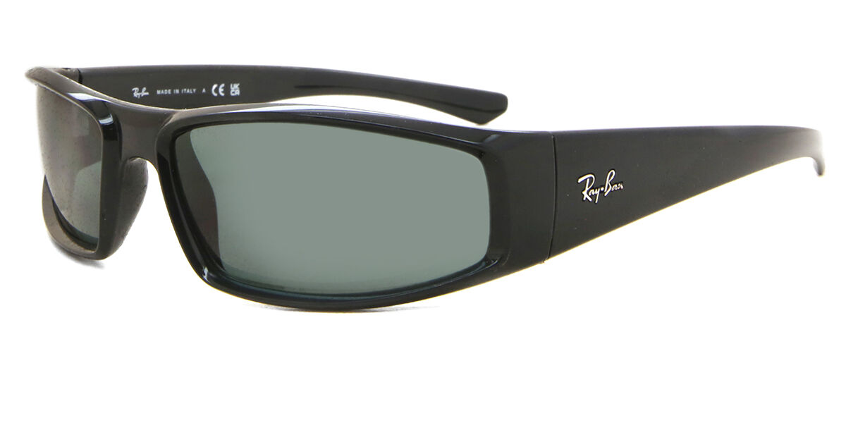 Ray-Ban RB4335 601/71 Rectangle Black Sunglasses | SmartBuyGlasses US