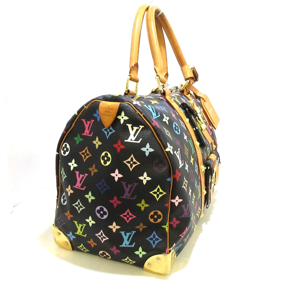 ルイヴィトン/ボストンバッグ/キーポル45/ノワール/モノグラム・マルチ