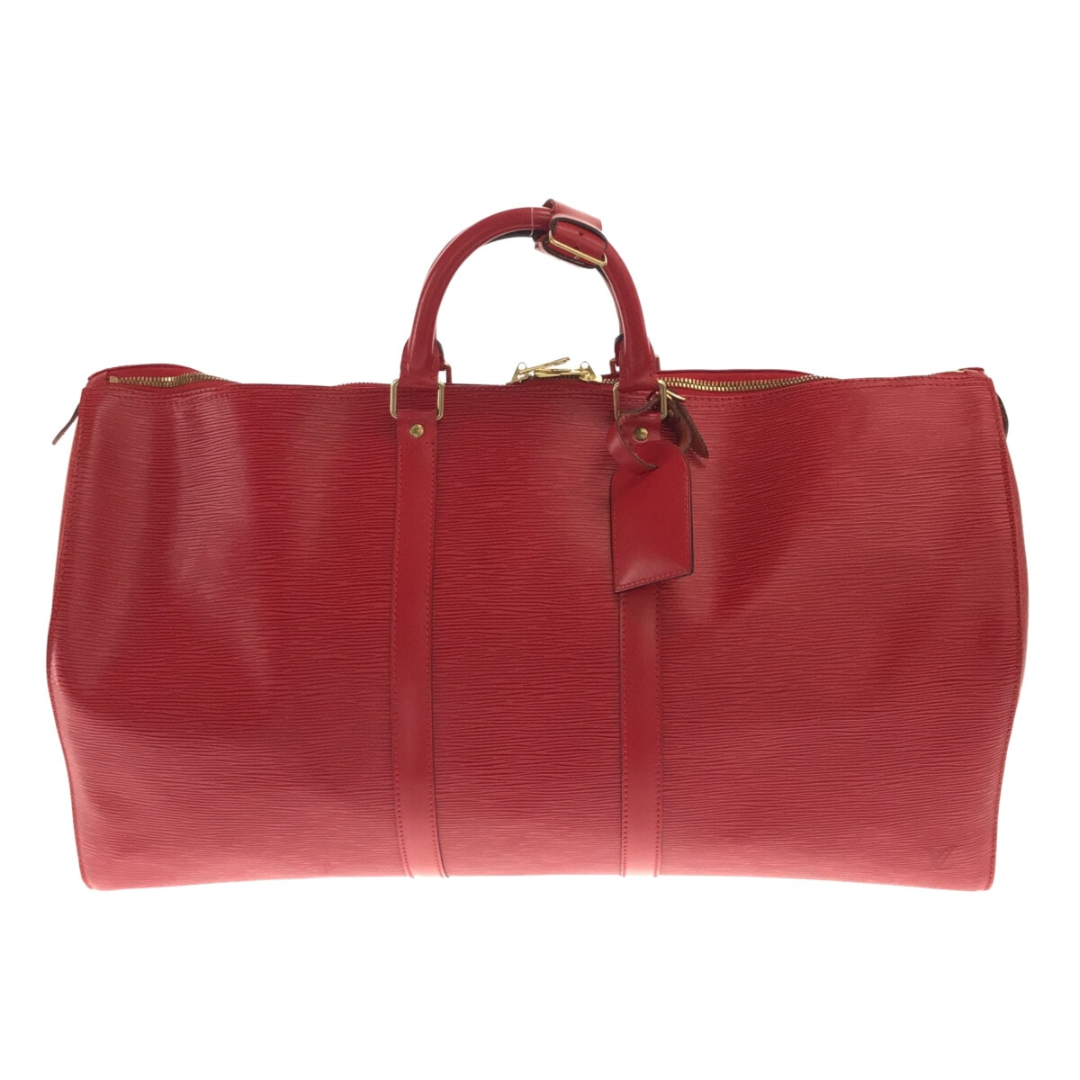 ルイヴィトン/ボストンバッグ/キーポル55/カスティリアンレッド/レザー