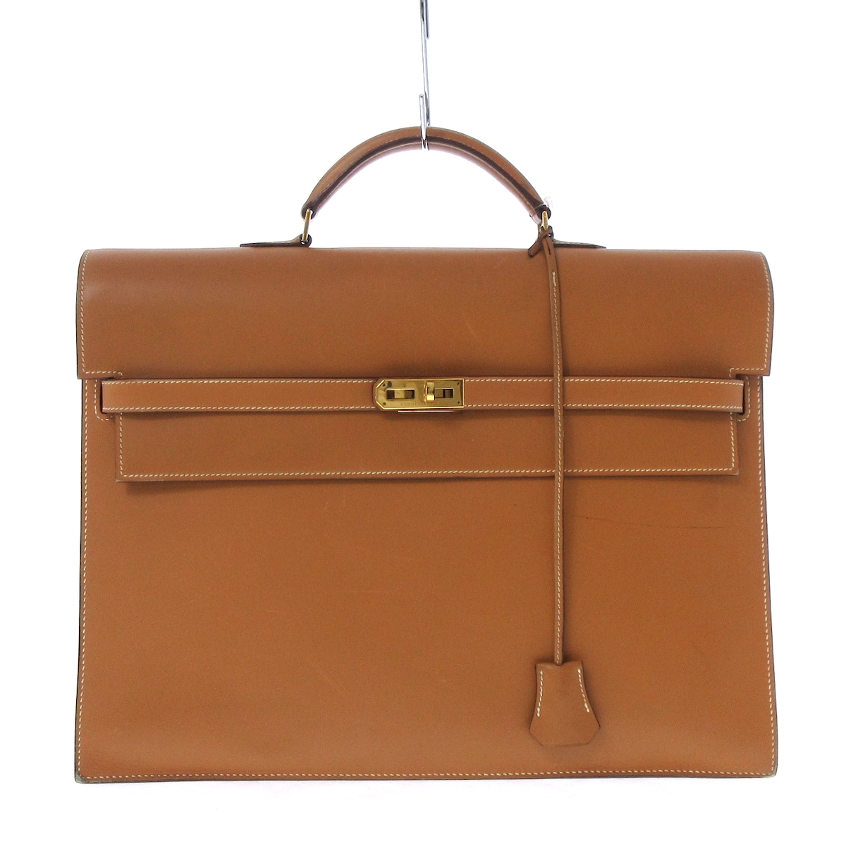 エルメス/ビジネスバッグ/ケリーデペッシュ38/ナチュラル/ボックス