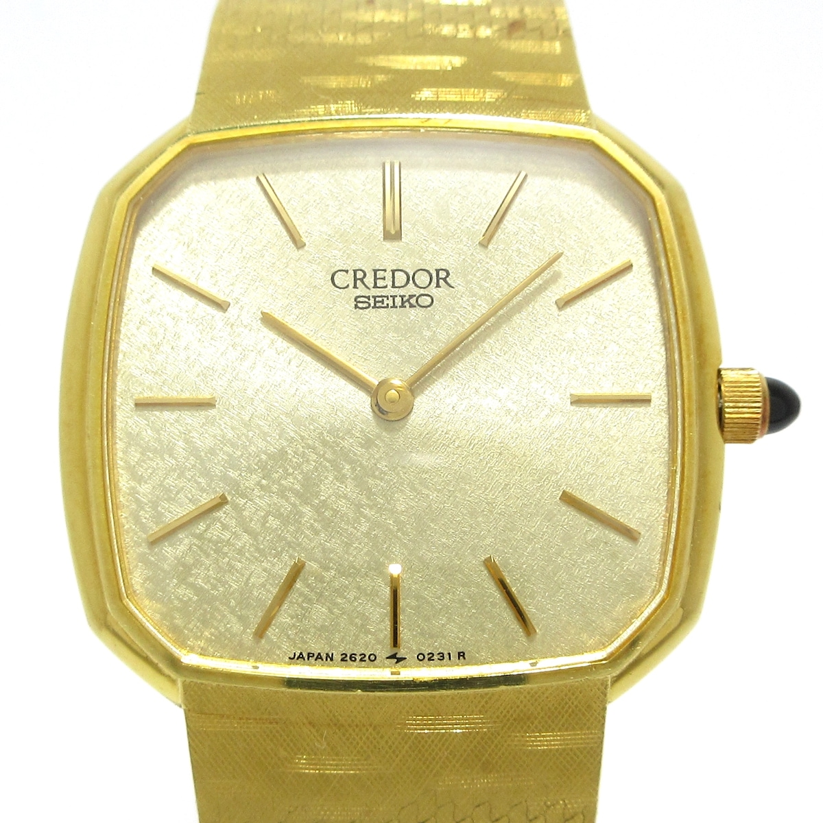 クレドール 1E70-0100 K18YG/SS ラグダイヤ 最終値下げ クレドール