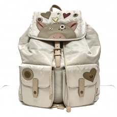 アルベロベロ/オレボレブラ/リュックサック/アイボリー×ベージュ