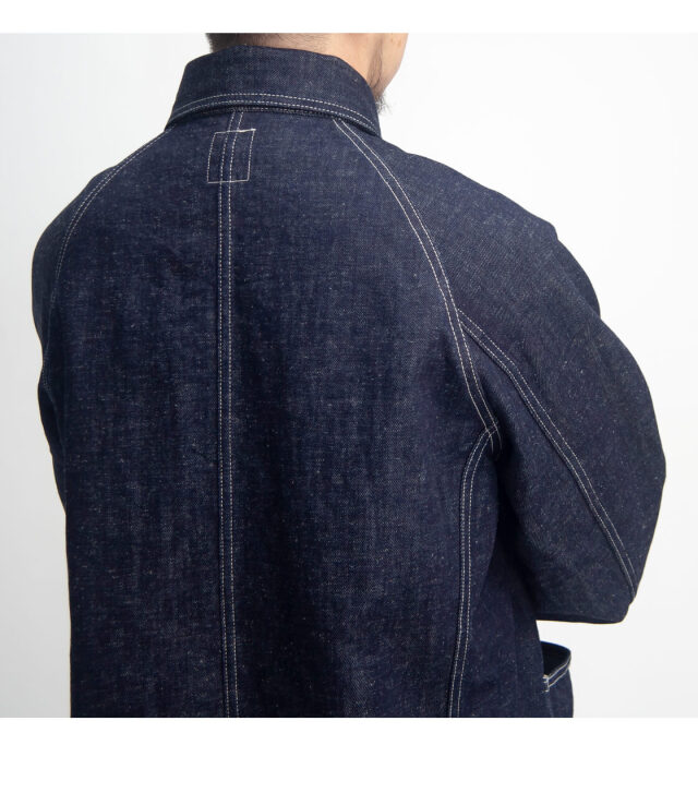 FOB FACTORY FOBファクトリー ヘンプデニム カバーオール F2410