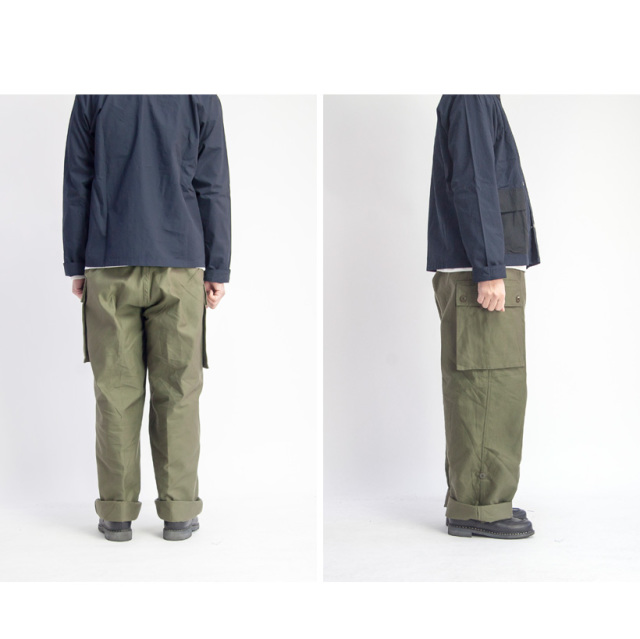 オランダ軍 ダブルフェイスフィールドカーゴパンツ デッドストック メンズ