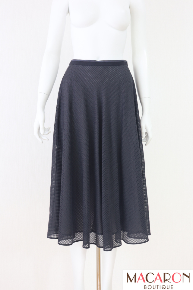 FOXEY BOUTIQUE(フォクシー) Jolie コットンシルクフレアスカート 43452