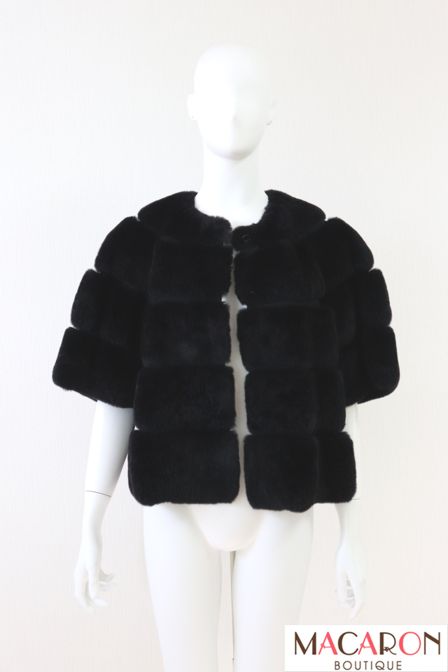 Rene（ルネ） レッキスラビットファージャケットコート 2101140