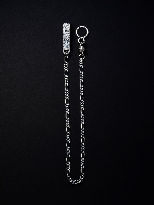 ANTIDOTE BUYERS CLUB 「Engraved Narrow Wallet Chain (Short