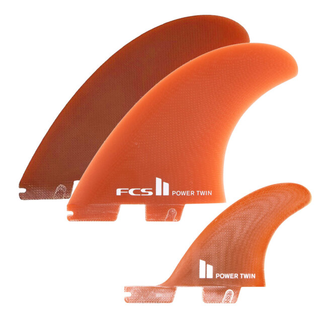 ショートボードフィン ツイン スタビライザー FCS2 POWER TWIN+1 SET