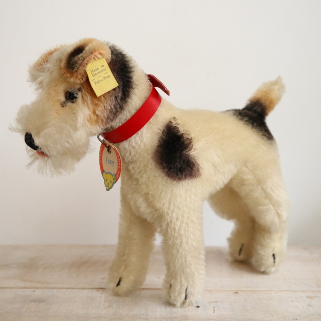 アンティーク シュタイフ ワイヤー フォックス テリア Steiff Foxy